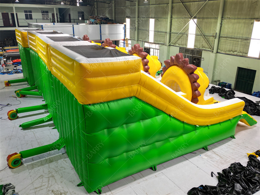 Quality Assurance Lion Inflatable Pool Slides, Inflatable Water Slide For Inground Pools