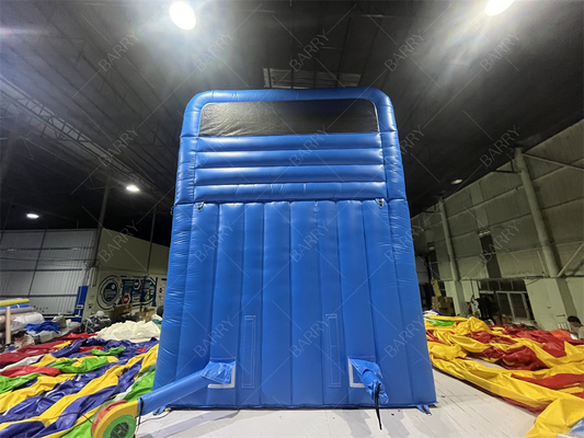 Amusement Park  Outdoor Garden Big Kid Inflatable Double Water Slides For Teenagers Backyard