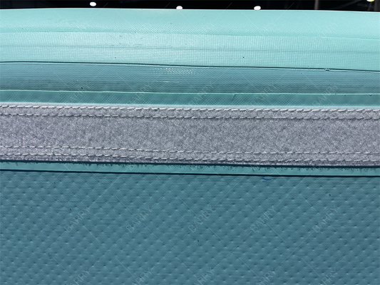 Commercial Custom Color Pvc Dwf Kids Pool With Cover Inflatable Pool Drop Stitch Fabric Swimming Water Pool