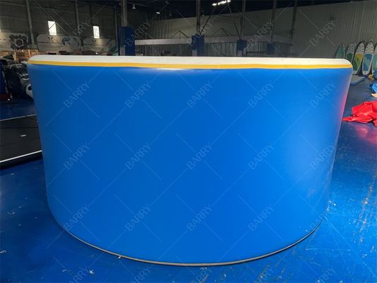 Multiple Air Technology Custom Portable Water Pool Swimming Dwf Kid Inflatable Pool Drop Stitch Fabric Dwf Kids Drop Stitch Pool