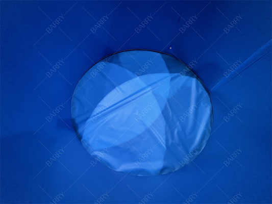 Customized Heavy-Duty Outdoor Dwf Drop Stitch Family Round Pool Inflatable Ice Bath Summer Essential Backyard Pool