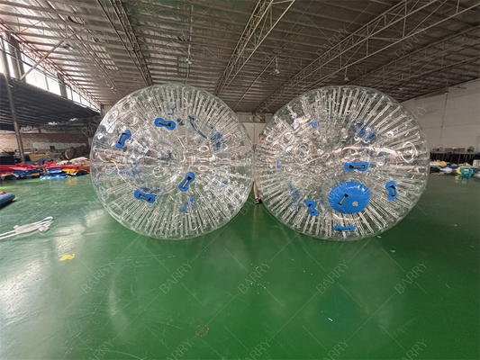PVC TPU 2.5m Crazy Human Hamster Zorbing Rolling Ball Inflatable Zorb Ball for Kids Adults