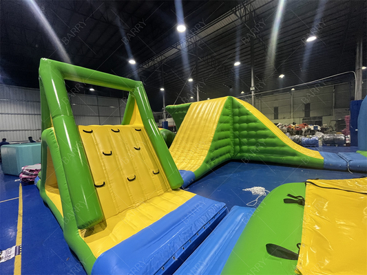 Water Play Equipment Game Custom Commercial Outdoor New Green Inflatable Floating Water Park For Sea