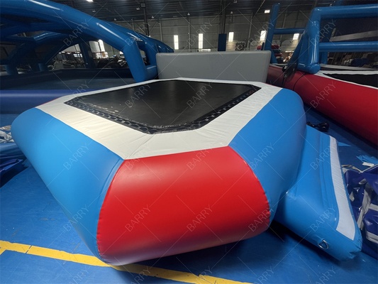 0.9mm PVC Floating Inflatable Water Park Lake Inflatable Water Games Inflatable Aqua Park For The Sea