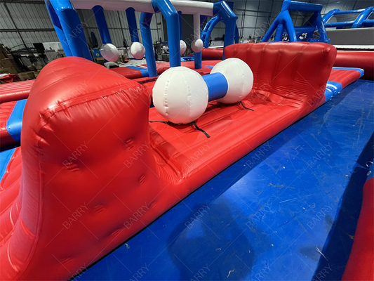 0.9mm PVC Floating Inflatable Water Park Lake Inflatable Water Games Inflatable Aqua Park For The Sea