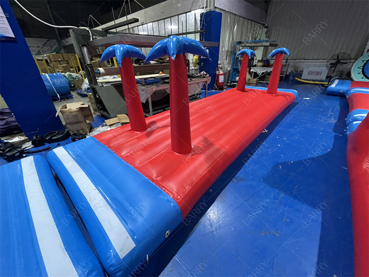0.9mm PVC Floating Inflatable Water Park Lake Inflatable Water Games Inflatable Aqua Park For The Sea
