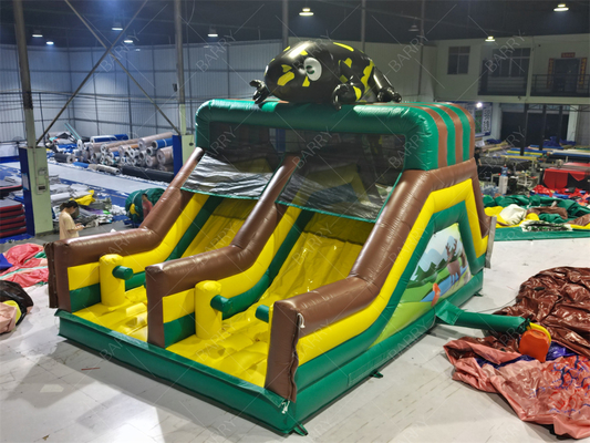 Giant Inflatable Jumping Bouncer Slide Obstacle Course Inflatable Game Obstacle Trampoline Park for Kids and Adults