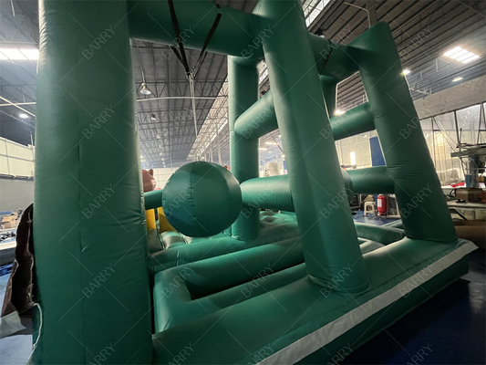 Giant Inflatable Jumping Bouncer Slide Obstacle Course Inflatable Game Obstacle Trampoline Park for Kids and Adults