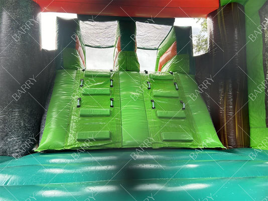 T-Rex Dinosaur Inflatable Water Slide Bounce House Combo Inflatable Bouncer Jumping Castle