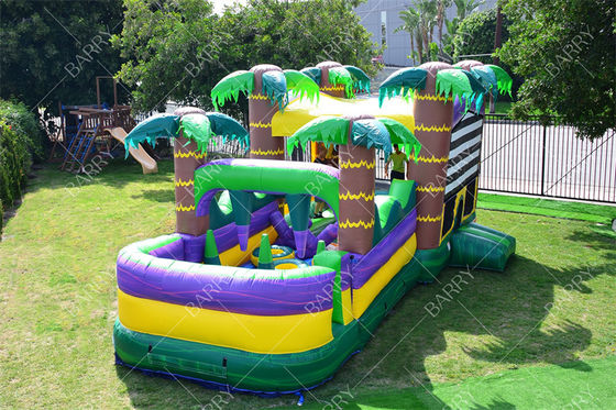 Commercial Kids Custom Jumping Bouncer Obstacle Bounce House