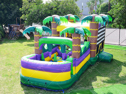 Commercial Kids Custom Jumping Bouncer Obstacle Bounce House