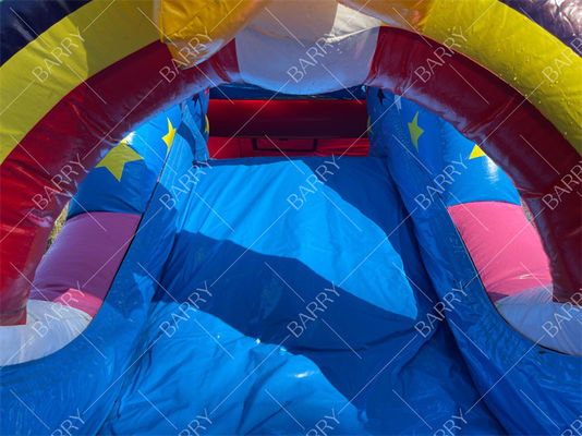 Commercial Inflatable Water Slide Combo Bouncer Unicorn Jumper Jumping Moon Bouncy Castles Bounce House