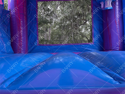 Commercial Inflatable Water Slide Combo Bouncer Unicorn Jumper Jumping Moon Bouncy Castles Bounce House