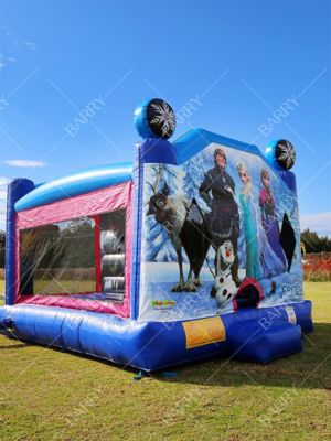 Commercial Grade Inflatable Frozen Jumping Castle Frozen Bounce House Inflatable Bouncer for Rental