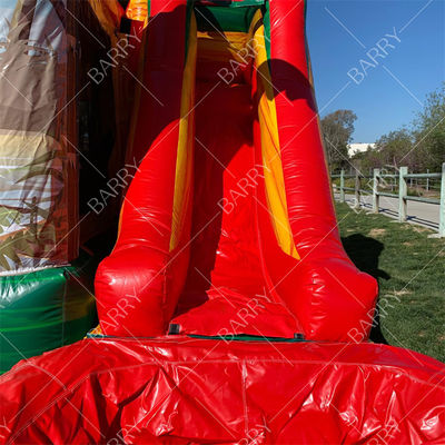 Kids Dinosaur Bounce House with Slide Castillos Inflables Dino Bouncy Castle Slide with Blower