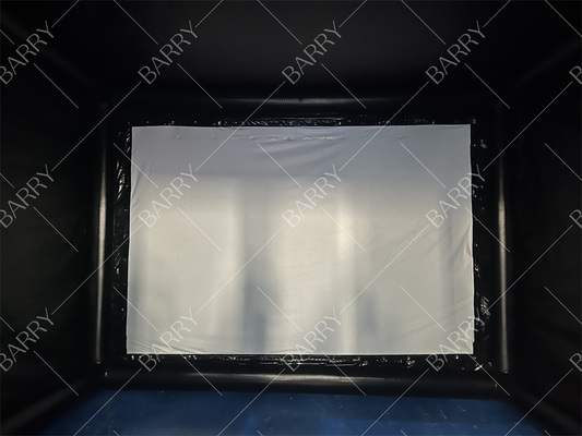 Portable Inflatable Outdoor Golf Simulator Enclosure With Hitting Screen