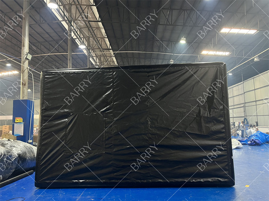 Portable Inflatable Outdoor Golf Simulator Enclosure With Hitting Screen