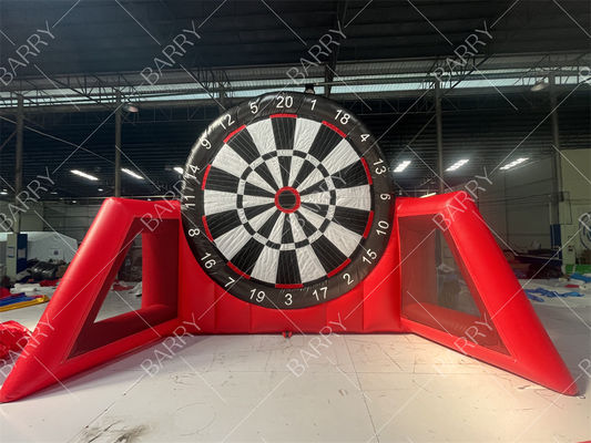 3m/4m/5m High Giant Red Inflatable Dart Board Soccer Football Kick Dartboard Target Game