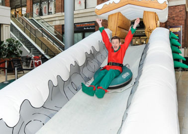 Exciting Inflatable Snow Toboggan Ride On  For Kids / Adults