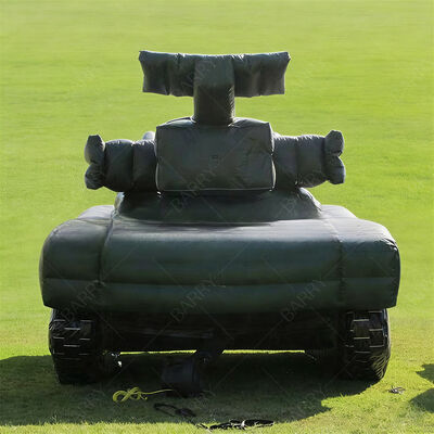 8.8m Inflatable Military Tank Model Outdoor Event Decor Tactical Decoy Light Tank