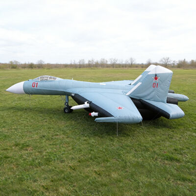 Event Model Inflatable Civilian Business Jet Decoy Air Defense Missile Vehicle