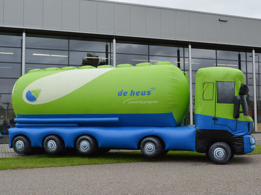 Oxford Cloth PVC Custom Mode Inflatable Dummy Military Cargo Truck