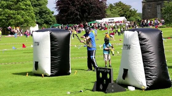 Inflatable Paintball Bunkers Archery Tag Obstacles Shooting Games