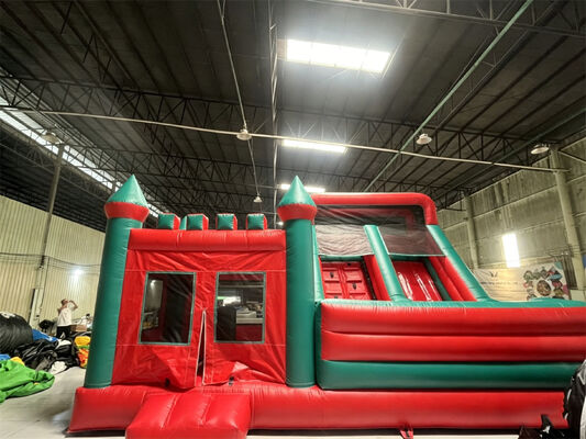 Heavy Duty PVC Inflatable Combo Bouncer with Slide - Commercial Bouncy Castle for Events & Carnivals
