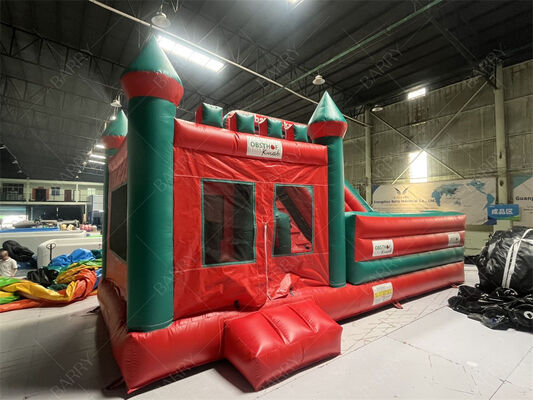 Heavy Duty PVC Inflatable Combo Bouncer with Slide - Commercial Bouncy Castle for Events & Carnivals