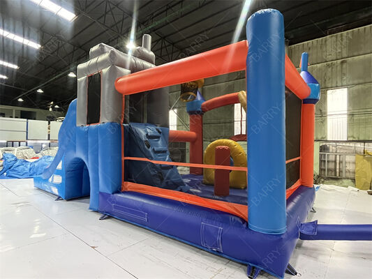 Parties, Carnivals, School Events Medieval Castle Themed Inflatable Bounce House Combo
