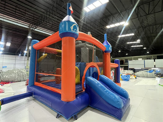 Parties, Carnivals, School Events Medieval Castle Themed Inflatable Bounce House Combo