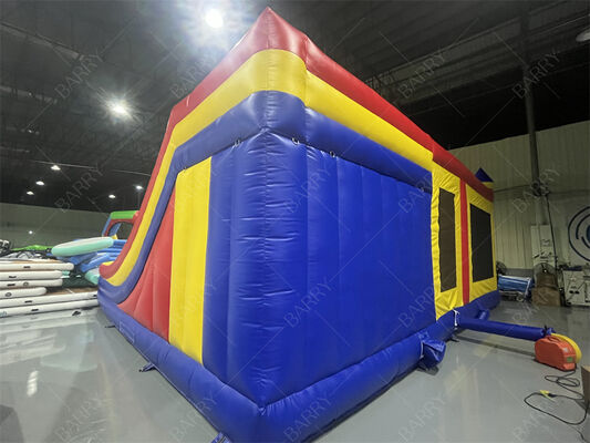 Branded Commercial Inflatable Bounce House With Slide