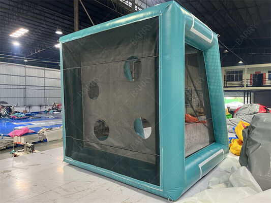 Interactive Game Custom Branded Inflatable Hockey Australia Target Practice Goal