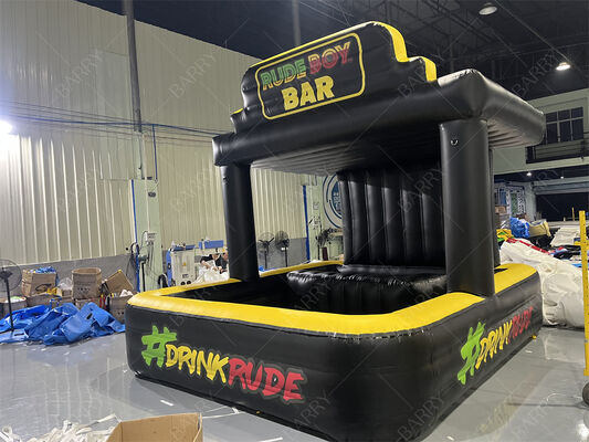 Custom Drop Stitch DWF Inflatable Pub Pool Bar