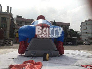 Custom Spiderman Inflatable Bouncer Castle / Blow Up Bounce House For Children