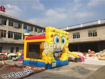 Removable Theme Kids Jumper Playground Inflatable Spongebob Jumping Bouncer For Party Rental