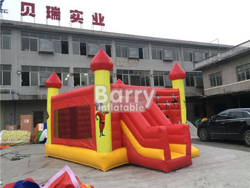 Commercial Inflatable Bouncy Slide , Blow Up Combo Jumping Castle For Kids Play