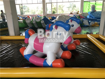 Outdoor Water Park Games Inflatable Water Toys Float Horse For Swimming Pool
