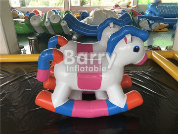 Outdoor Water Park Games Inflatable Water Toys Float Horse For Swimming Pool