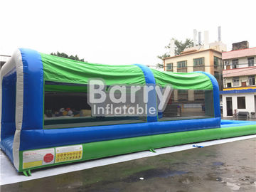 Easy Set Up Inflatable Water Slides PVC Silk Screen Printing / Blow Up 