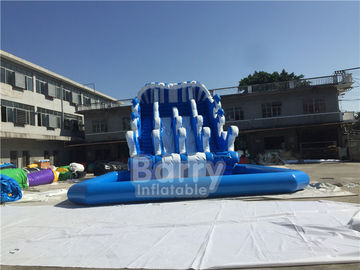 Outdoor Wave Inflatable Water Pool  / Water Sport Games PVC Tarpaulin Material