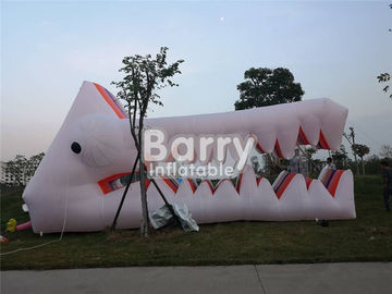 Commercial Oxford Cloth LED Inflatable Advertising Products For Event White Color