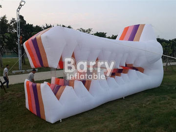 Commercial Oxford Cloth LED Inflatable Advertising Products For Event White Color