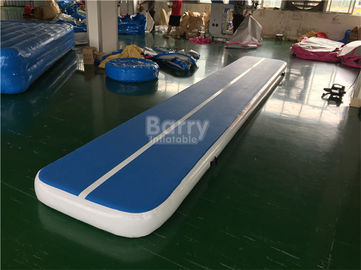 Customized Size Gymnastics Air Mat , Inflatable Air Tumble Track For Sport Activities