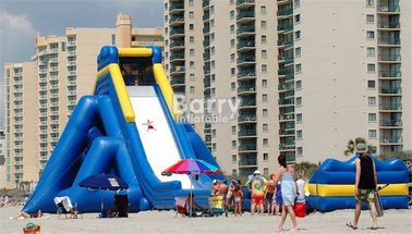 Outdoor Commercial Giant Adults Inflatable Hippo Water Slide For Beach With Blower