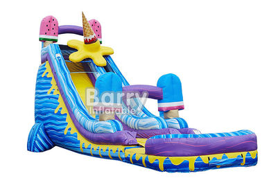 24 FT Ice Pops  , Largest Inflatable Water Slide For Playground