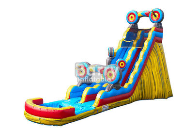 Animal Theme Inflatable Water Slides , Customized Size 25 FT Target 