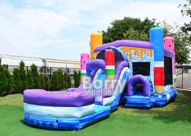 Ice Pops Mega Front Loader Inflatable Combo Bouncer For Kids