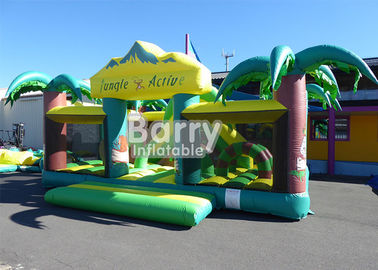 Outdoor n Indoor PVC Material Equipment Toys Jungle Theme Big Toddler Inflatable Playground