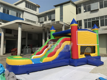 Commercial Grade Outdoor Inflatable Combo Inflatable Bounce House With Slide